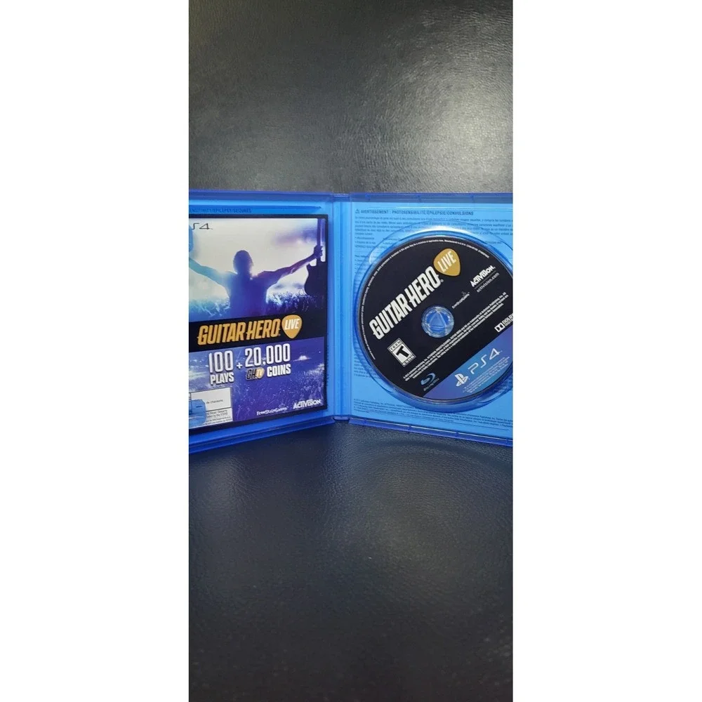 Guitar Hero Live Game (PS4) Game And Incert In Case Mint Condition
